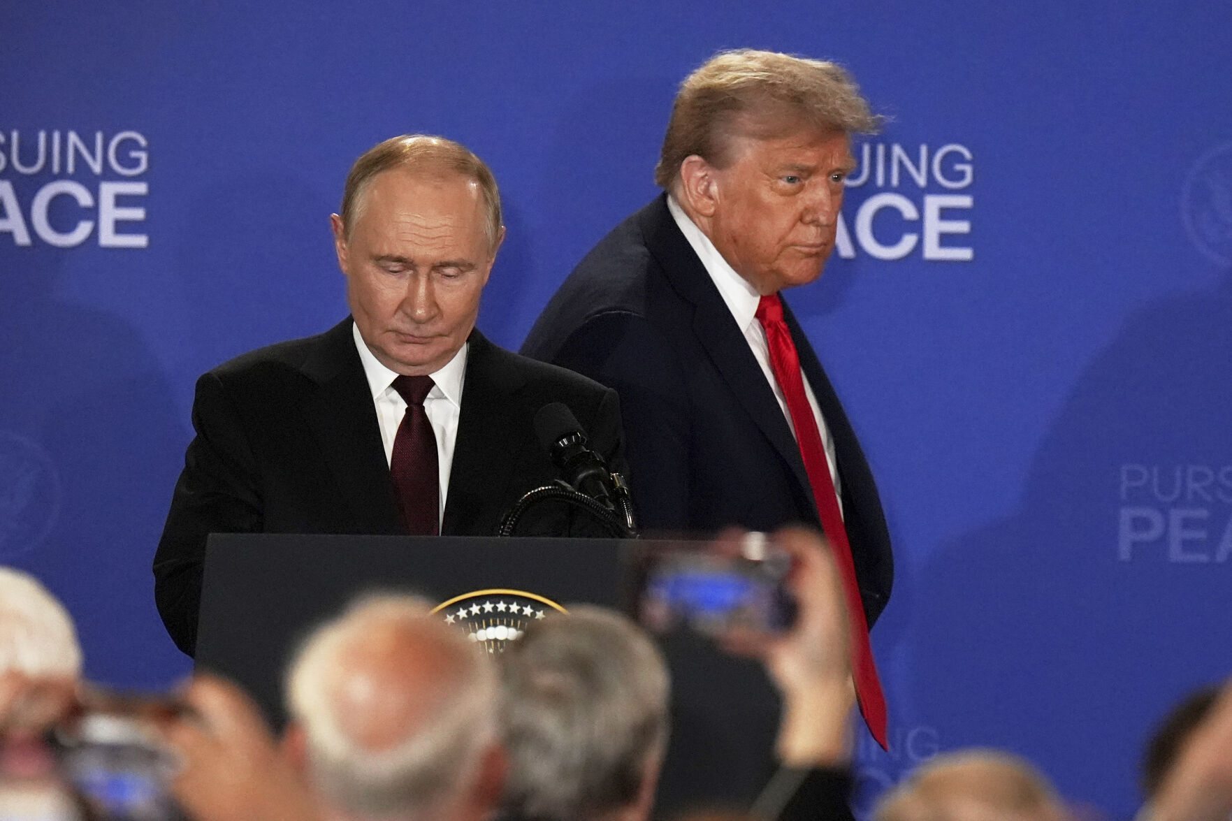 APTOPIX Trump Putin